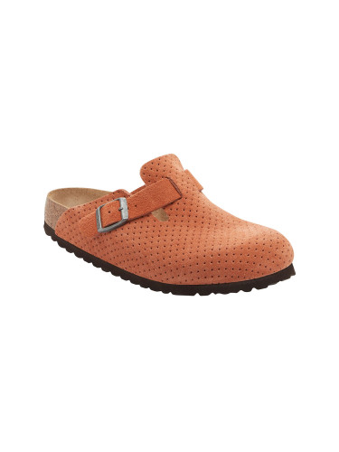 Birkenstock Boston BS Embossed Regular Fit Unisex - Сандали Birkenstock - Оранжев - 1027100-7.5 - Size: 7.5