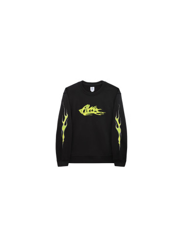 Vans X Alva Skates Crew Sweatshirt Мъже - Суитшърти и блузи с качулка Vans - Черен - VN00061GBLK-M - Size: M