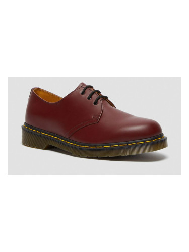 Dr. Martens 1461 Cherry Red Smooth Unisex - Обувки Dr. Martens - Бордо - DM11838600-6 - Size: 6
