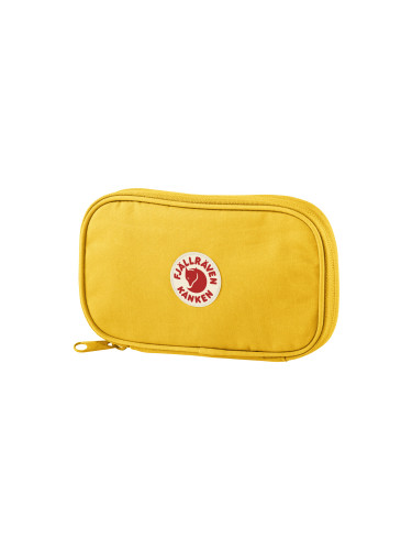 Fjällräven Kånken Travel Wallet Warm Yellow Unisex - Портфейли Fjällräven - Жълт - F23781-141-One-size - Size: One size