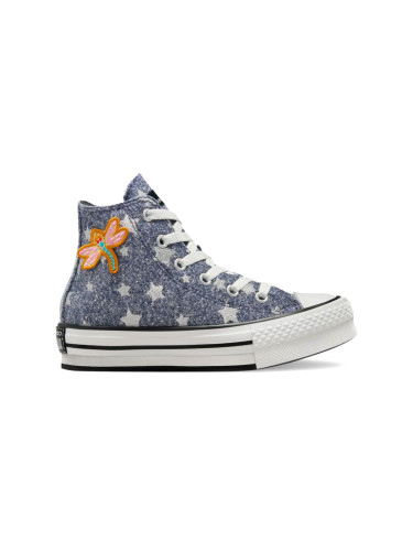 Converse X CORALINE Chuck Taylor All Star EVA Lift Junior High Top Fresh Blueberry Деца - Спортни обувки Converse - Син - A12354C-29 - Size: 29