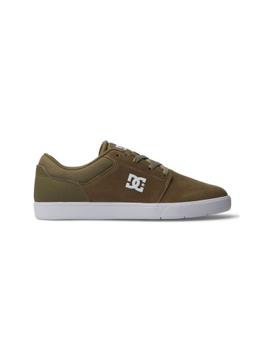 DC Shoes Crisis 2 Olive White Мъже - Спортни обувки DC Shoes - Кафяв - ADYS100647-OWH-11.5 - Size: 11.5