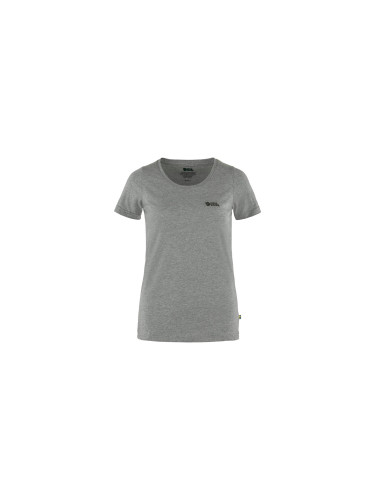 Fjällräven Logo T-Shirt W Grey Жени - Тениски Fjällräven - Сив - F83509-614-999-S - Size: S