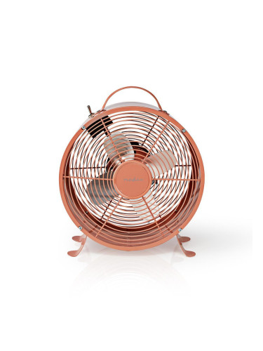 Вентилатор за стая, настолен, 230VAC, 20W, розов, FNCL10PK20, NEDIS
