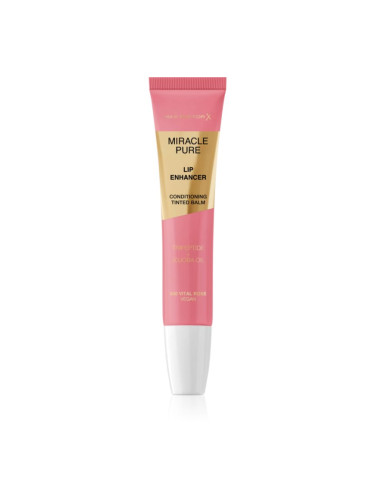 Max Factor Miracle Pure Lip Enhancer хидратиращ блясък за устни цвят 040 Vital Rose 12 мл.