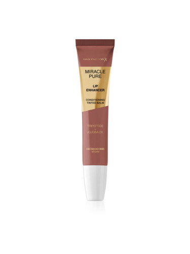 Max Factor Miracle Pure Lip Enhancer хидратиращ блясък за устни цвят 020 Cacao Nibs 12 мл.
