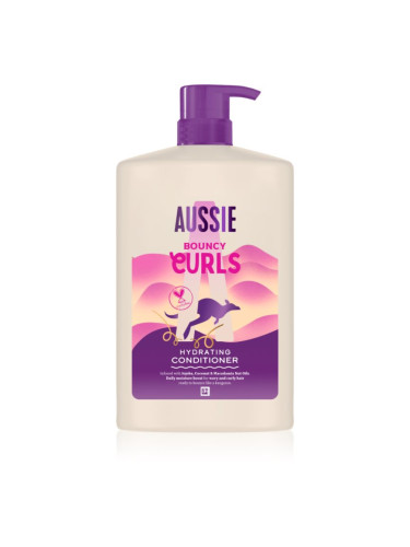 Aussie Bouncy Curls хидратиращ балсам за къдрава коса 1000 мл.