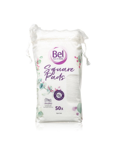 Bel Face & Body тампони за почистване на грим 50 бр.