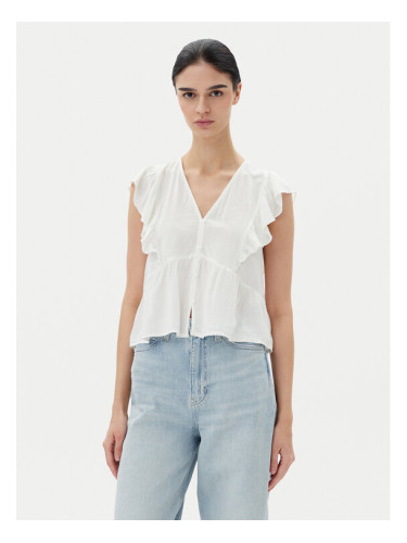 ONLY Блуза Rian 15349090 Бял Regular Fit