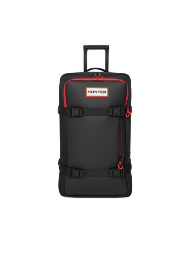 Hunter Голям куфар HTR-WAL-004-L Черен