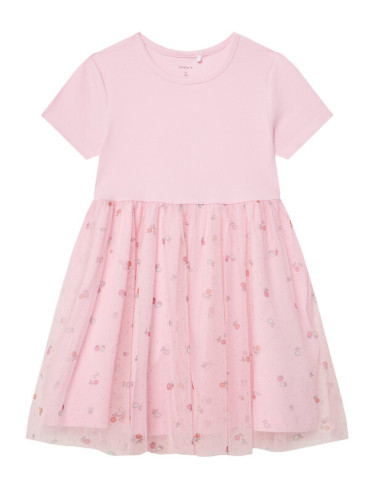 NAME IT Ежедневна рокля Hamina 13238152 Розов Slim Fit