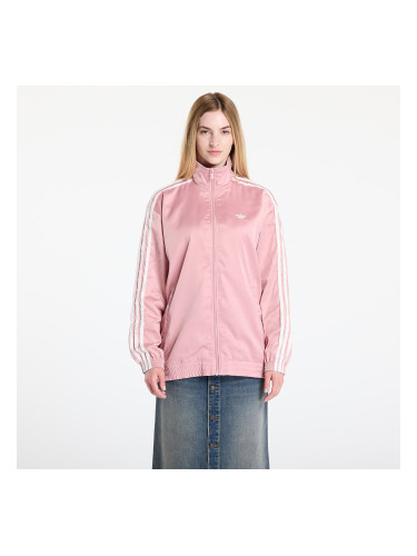 Яке adidas Originals Satin Firebird Track Top Ruffle 3-Stripes Wonder Mauve L