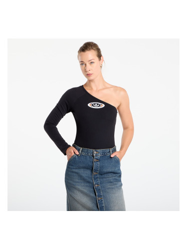 Боди adidas Originals Campus 2000 One-Shoulder Bodysuit Black L
