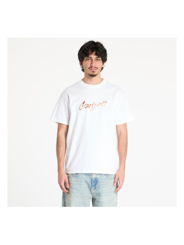 Тениска Carhartt WIP S/S Drip Script T-Shirt UNISEX White M