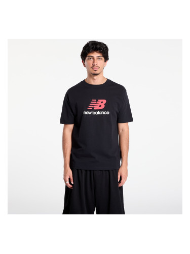 Тениска New Balance Athletics Logo T-Shirt Black Bk M