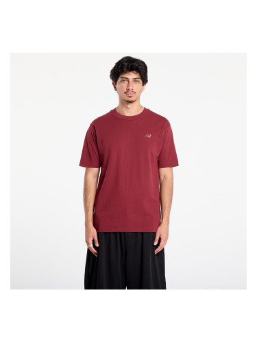 Тениска New Balance Athletics Cotton T-Shirt Bordeaux M
