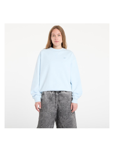 Суитшърт New Balance Athletics French Terry Crew Blue M