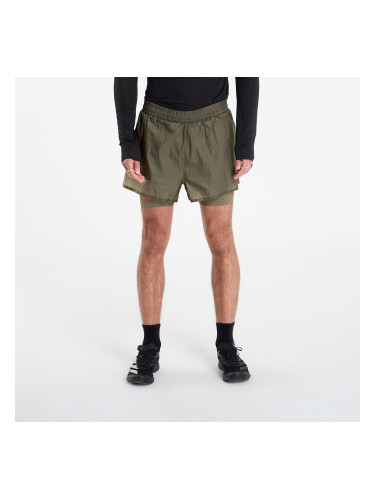 Къси панталони adidas Adi365 H.Koumori Running 2-In-1 Shorts Olive Strata XL