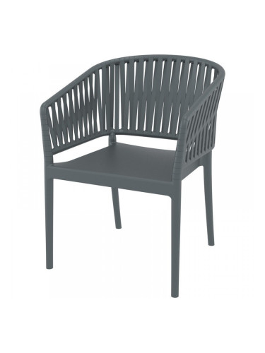 Стол Портофино тъмно сив