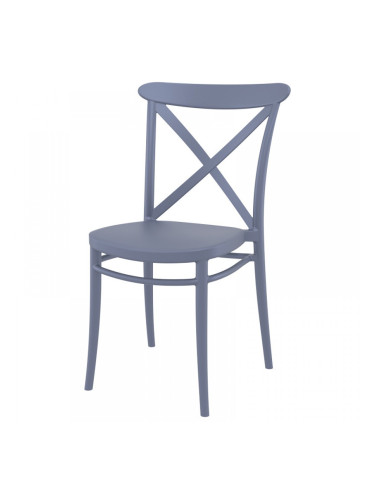 Стол Крос тъмно сив