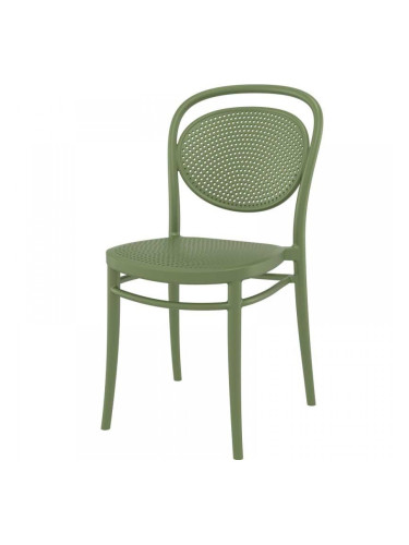 Стол Марсел маслено зелен