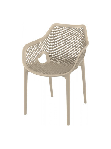 Стол Еър XL бежов полипропилен