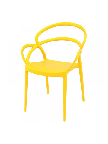 Стол Мила жълт