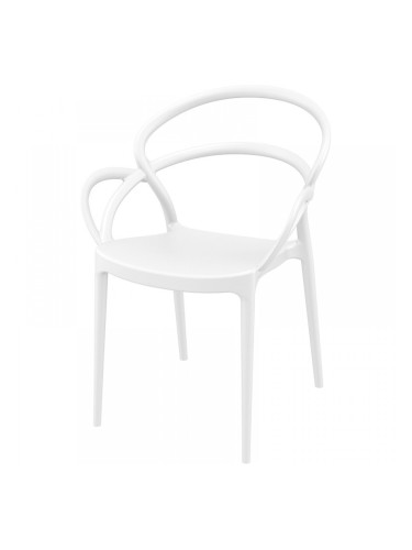 Стол Мила бял