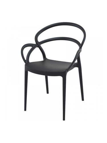 Стол Мила черен