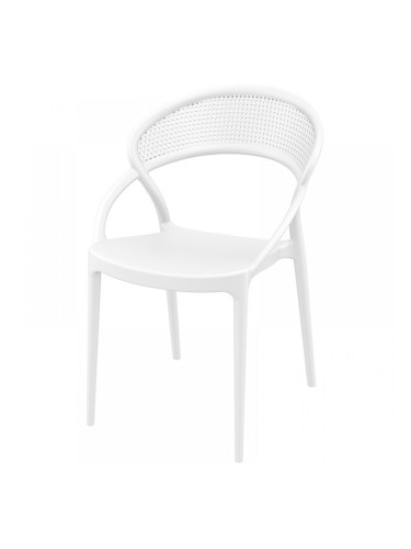 Стол Сънсет бял