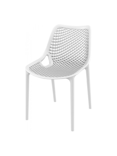 Стол Еър бял полипропилен