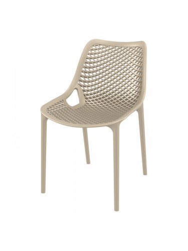 Стол Еър бежов полипропилен