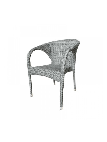 Ратанов стол 290 сив