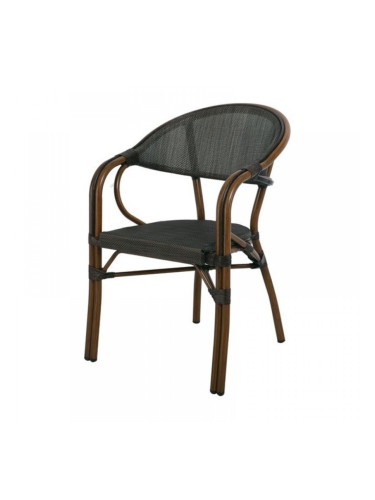 Стол АМ-258-12 орех/черен