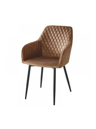 Стол АМ-7851-3 кадифе капучино