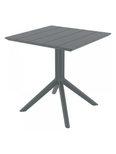 Маса Париж 70/70/74h сива