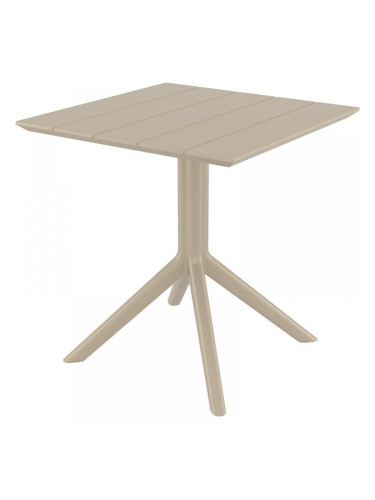 Маса Париж 70/70/74h бежова