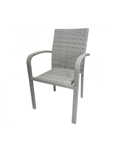 Ратанов стол 59 сив