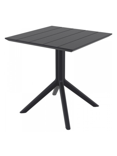 Маса Париж 80/80/74h черна