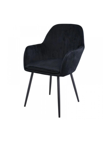 Стол АМ-711-4 черно кадифе