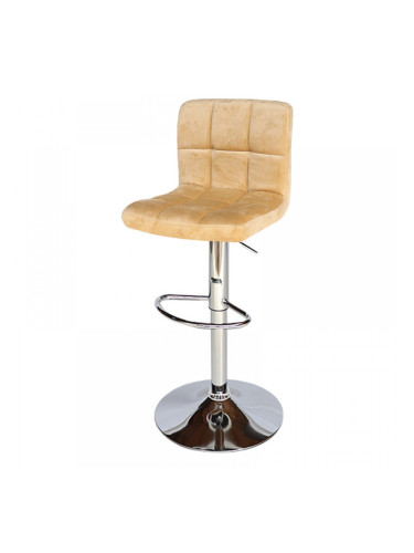 Бар стол Калипсо-12 кадифе-капучино