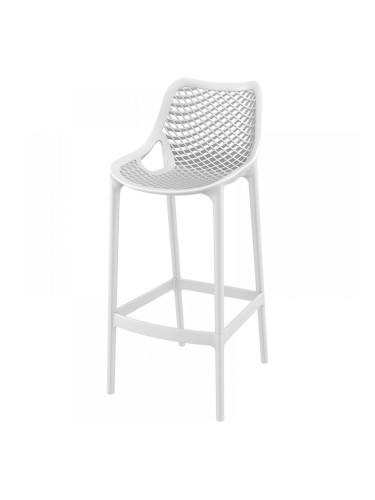 Бар стол Еър бял