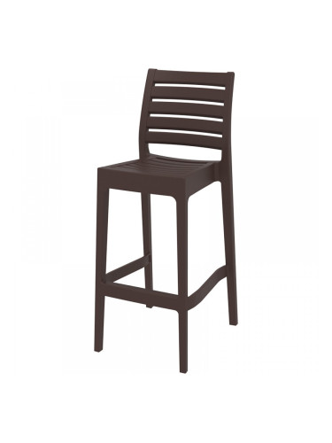 Бар стол Арес кафяв