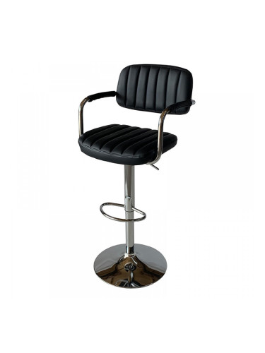 Бар стол Калипсо-13 кожа-черна