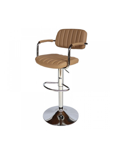 Бар стол Калипсо-13 кожа-капучино