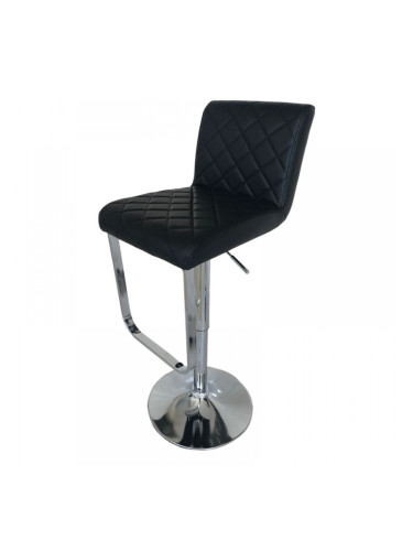 Бар стол Калипсо-17 кожа-черна