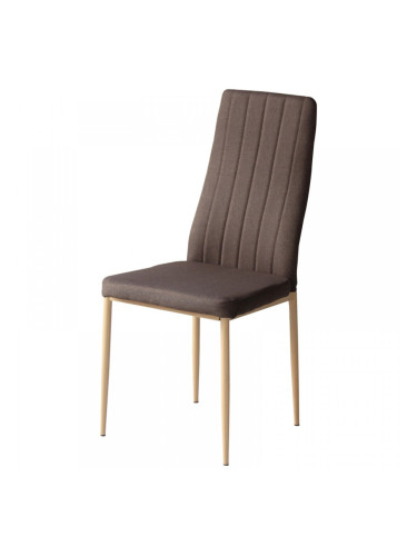 Стол AM-A-311B кафяв текстил