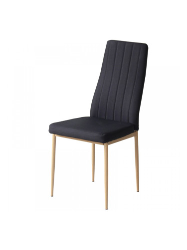 Стол AM-A-311B черен текстил