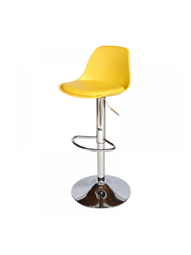 Бар стол Калипсо-18-жълт