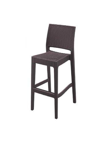 Бар стол Ямайка кафяв